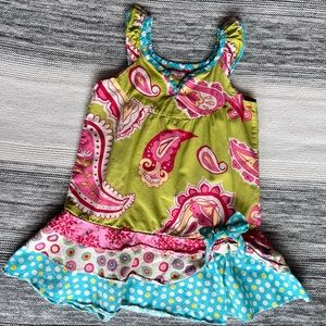 Jelly the Pug paisley summer dress